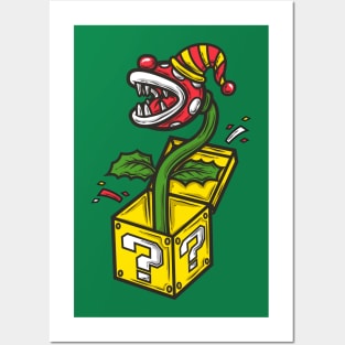 Killer Plant Clown in a Box Posters and Art